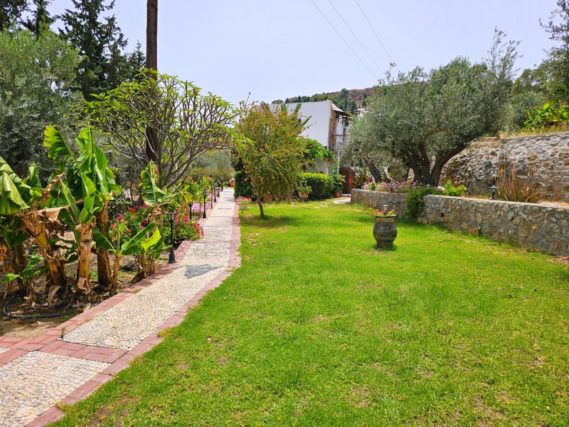 Galini View Apartments Lindos Bagian luar foto