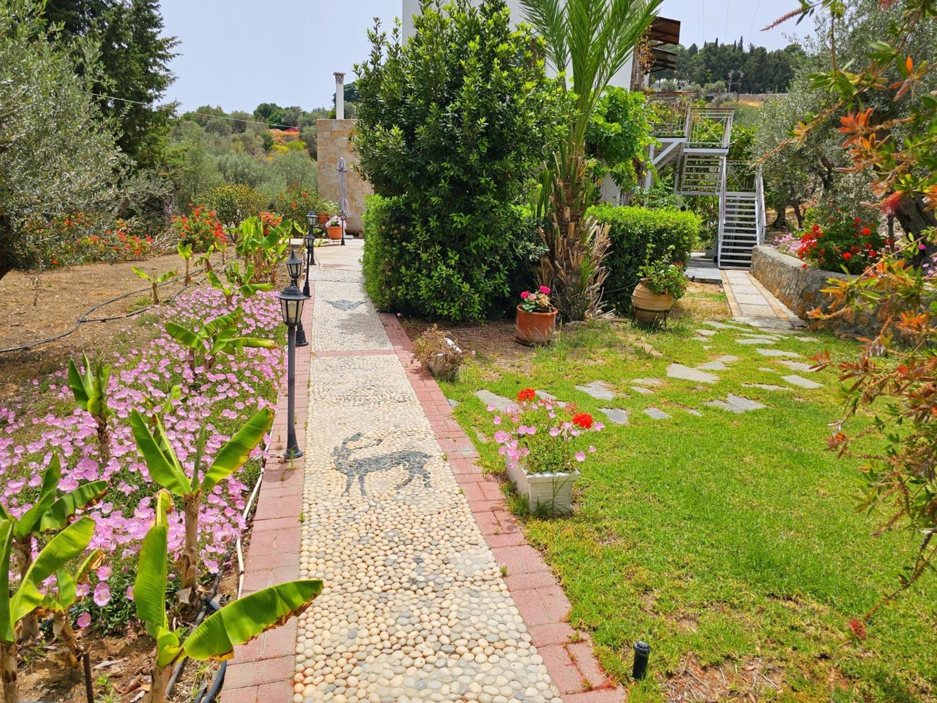 Galini View Apartments Lindos Bagian luar foto