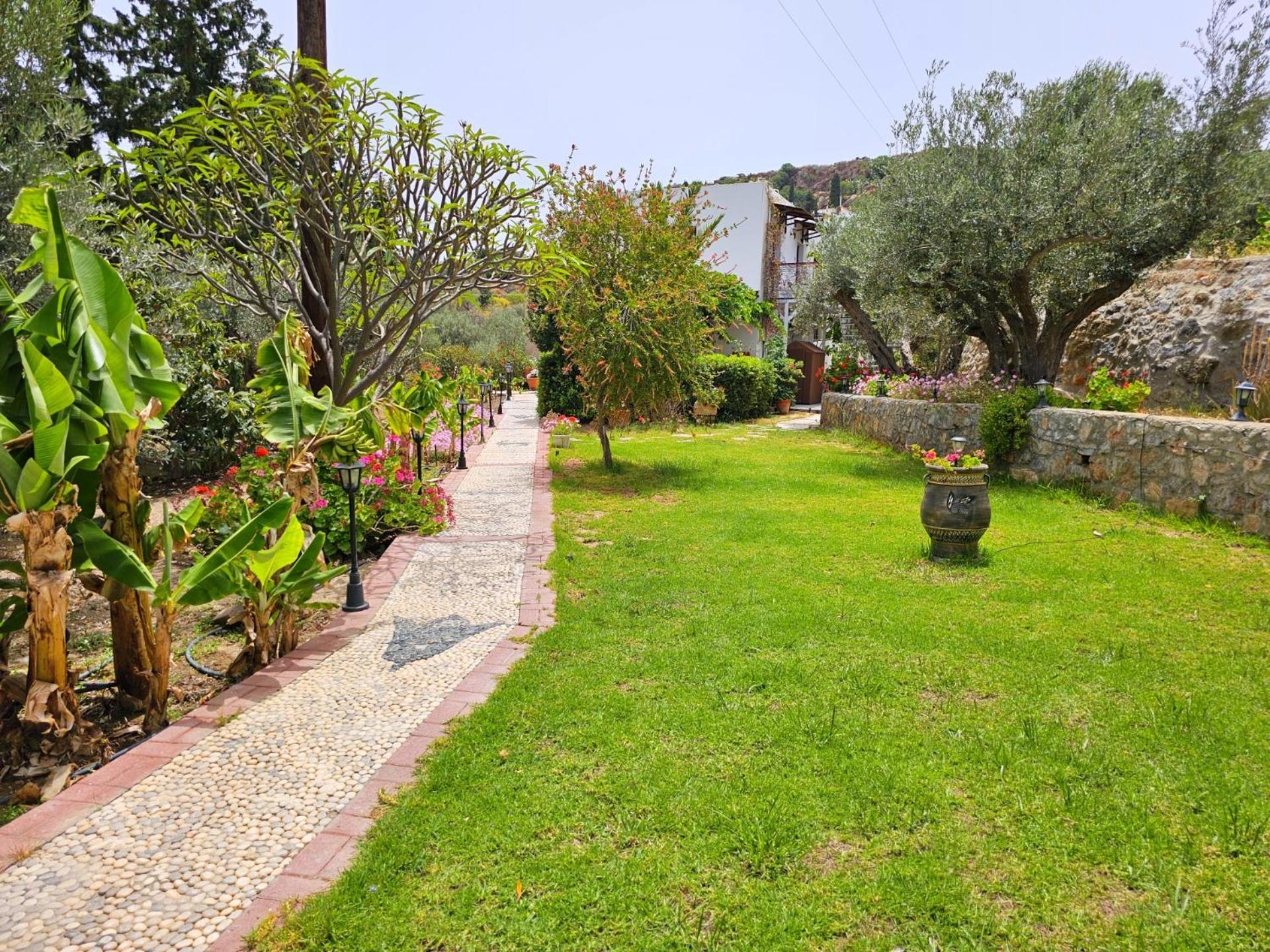 Galini View Apartments Lindos Bagian luar foto