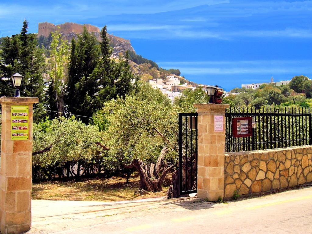 Galini View Apartments Lindos Bagian luar foto